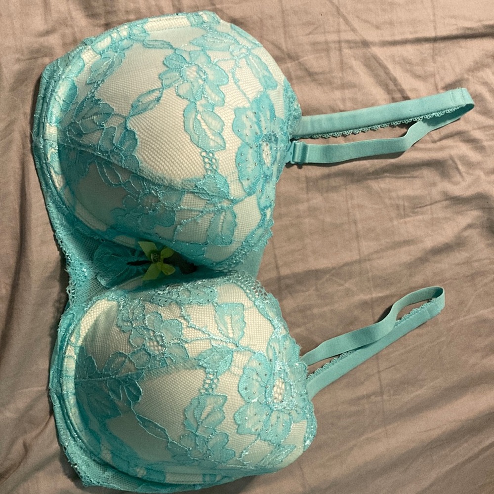 Jeweled body by Victoria bra & thong